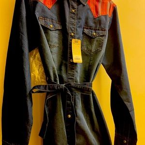 Denim dress NWT size Medium